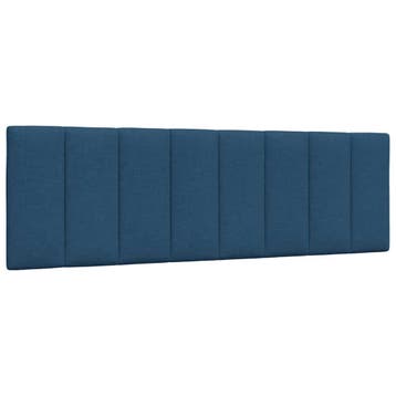 vidaXL Hoofdbordkussen Hanko 160 cm stof blauw, Huis en Inrichting, Verzenden, Nieuw, Blauw, Stof