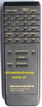 Afstandsbediening Marantz rc-52cd, Ophalen of Verzenden, Nieuw, Origineel