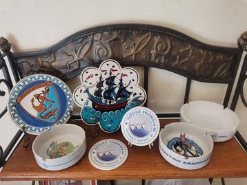 Maritieme objecten (15) - Messing, Porselein