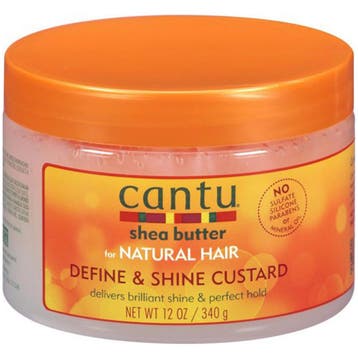 Cantu  Natural Hair  Define & Shine Custard  340 gr, Verzenden, Nieuw
