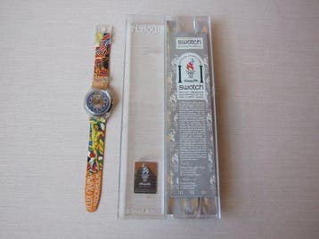SWATCH Automatic Olympic Special STOCKHOLM 1912 - SAZ 103 -, Nieuw