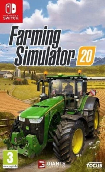 Farming Simulator 20 Switch Garantie & morgen in huis!, 1 speler, Ophalen of Verzenden, Zo goed als nieuw, Vanaf 3 jaar