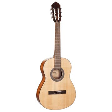 Cort AC200 Klassieke Gitaar 3/4 Naturel Mat, Ophalen of Verzenden, Nieuw
