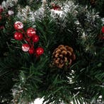 Ruhhy Besneeuwde Kerstkrans - 45 cm - Sfeervolle Deur- en..., Ophalen of Verzenden, Nieuw