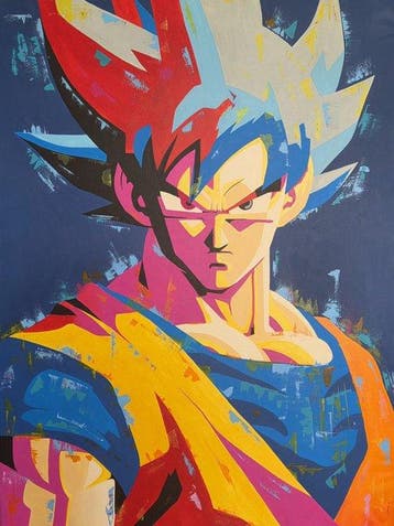 Karlos (XX-XXI) - XL - Goku Neo-Pop: La Mirada Saiyajin