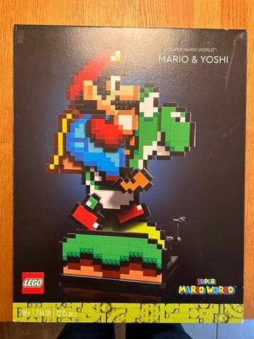 Lego Set - 71438 - Super Mario - Mario und Yoshi, Kinderen en Baby's, Nieuw