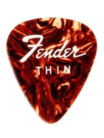 Fender opbergblikje met 12 plectrums: thin, medium en heavy, Ophalen of Verzenden, Nieuw
