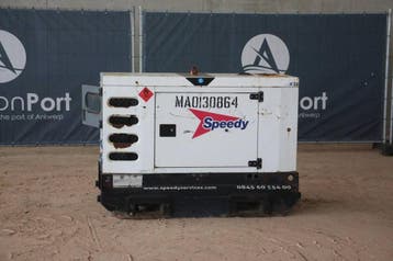 Veiling: Generator SDMO R22C3 Diesel 2011, Ophalen