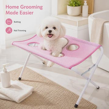 Opvouwbare Honden & Katten Grooming Hammock Stand - Sneldrog, Dieren en Toebehoren