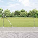 vidaXL Afrasteringspaal Gegalvaniseerd 50 x 1,2 m Staal, Verzenden, Nieuw, IJzer