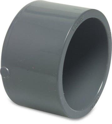 Pvc lijmkap, 1x inwendig lijm-315 mm, 16 bar, Verzenden, Nieuw