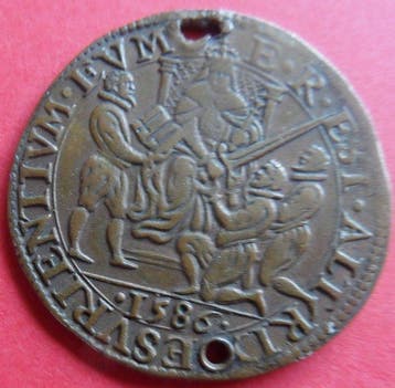 Nederland, Dordrecht Rekenpenning 1586 (Zonder minimumprijs)