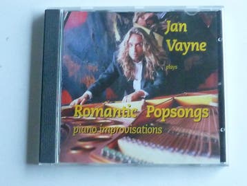 Jan Vayne plays Romantic Popsongs (gesigneerd), Ophalen of Verzenden, Zo goed als nieuw