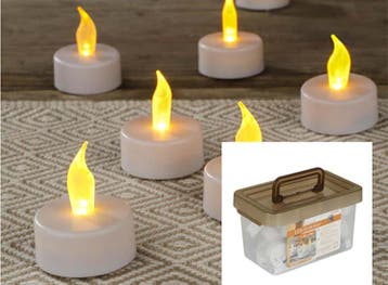 24 HI Vlamloze LED Waxinelichtjes - theelichtjes, Verzenden, Nieuw