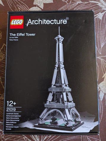 Lego Set - 21019 - Architecture - The Eiffel Tower, Nieuw