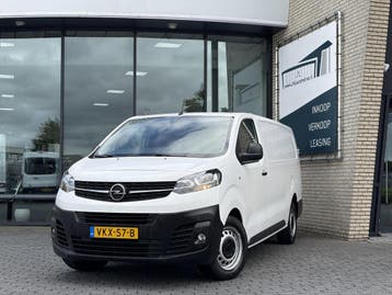 Opel Vivaro L2H1 | Financial Lease voor 193 p/mnd, Euro 6, Overige carrosserieën, Leder en Stof, Wit