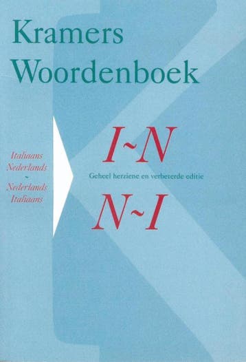 Kramers woordenboek Italiaans-Nederlands, Boeken, Verzenden, Gelezen