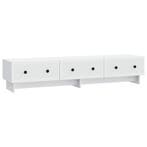 vidaXL TV-kast met lade Wit 147 x 34,5 x 30 cm Bewerkt hout, Huis en Inrichting, Minder dan 50 cm, Verzenden, Nieuw, Minder dan 100 cm