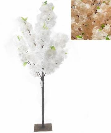 Bloesemboompje Champagne Zijdenbloem 150 cm, Ophalen of Verzenden, Nieuw