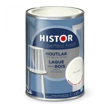 Histor Perfect Finish Houtlak Hoogglans - 1,25 l - RAL 9001, Verzenden, Nieuw