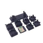 Rubber Voetjes Set voor PlayStation 3 Slim – Zwart, Verzenden, Nieuw