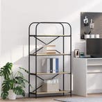 vidaXL Boekenkast Sonoma Eiken 80 x 30 x 146 cm Bewerkt hout, Minder dan 50 cm, Verzenden, 100 tot 150 cm, Nieuw
