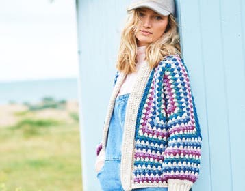 Haakpatroon Stylecraft Granny Hexagon Cardigans 9965, Ophalen of Verzenden, Nieuw, Breien of Haken, Wol of Garen