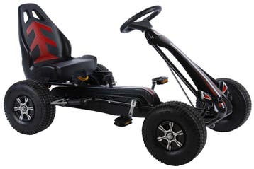 Volare Go Kart Racing Car groot met luchtbanden (Jongens), Kinderen en Baby's, Speelgoed | Buiten | Skelters, Ophalen of Verzenden