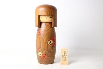Usaburo Kokeshi - Pop Reishun (Beautiful Spring) Sosaku