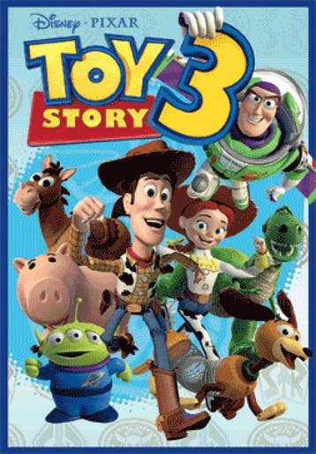 Toy Story 3 - 3D-poster, Verzamelen, Ophalen of Verzenden, Nieuw
