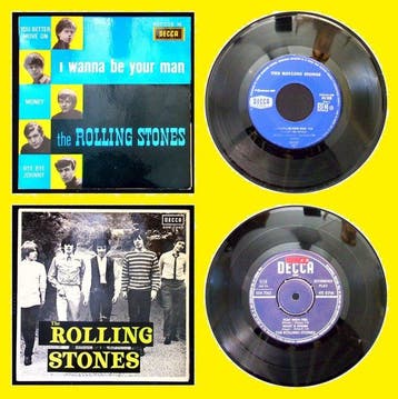 1. The Rolling Stones - I wanna be your man +3 (France 7 PS, Cd's en Dvd's, Vinyl Singles, Nieuw in verpakking