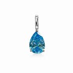 Zonder minimumprijs - Hanger - 14 karaat Witgoud - 1.03ct.
