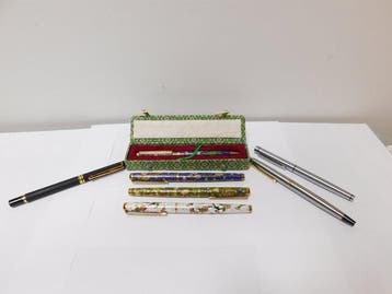 Themacollectie - 7-delig lot vintage Chinese oosterse pennen