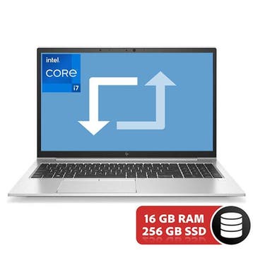 HP Elitebook 850 G8 Ci7-1185G7 | 256GB | 16GB | 15,6 | W11P, Computers en Software, Windows Laptops, 256GB, Refurbished, Met touchscreen