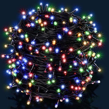 Kerstverlichting Kleurig 40m (Kerst artikelen, Interieur), Verzenden, Nieuw
