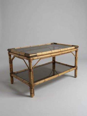 Tafel - Een Italiaanse salontafel in mid-century