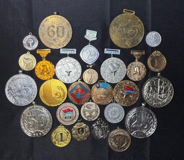 Themacollectie - Medaille - Collection of 27 x sports Medals