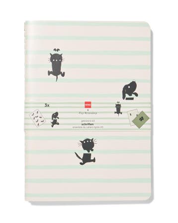 HEMA Takkie en Siepie schriften A5 gelinieerd - 3 stuks, Verzenden, Nieuw