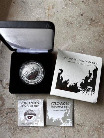 Fiji. 10 Dollars 2013, Vulkane (Zonder minimumprijs)