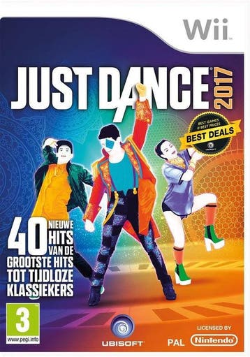 Wii Just Dance 2017, Verzenden, Zo goed als nieuw