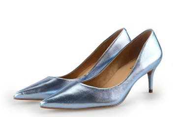 Carrano Sleehakken in maat 37 Zilver, Overige kleuren, Verzenden, Zo goed als nieuw, Schoenen met hoge hakken