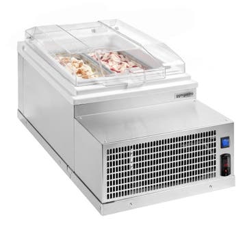 GGM Gastro | Tafel-ijsvitrine - 495mm - statische koeling -, Verzenden, Nieuw in verpakking