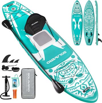 Sup Board - Opblaasbaar Paddle Board - 250 kg - Groen - SOLA, Verzenden, Zo goed als nieuw