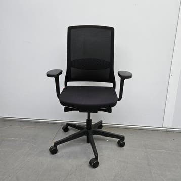Gispen Zinn Smart bureaustoel - zwarte stof / netweave, Ophalen of Verzenden, Nieuw