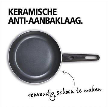 Brabantia INDU+ R Koekenpan - Ø 30 cm – 100% gerecycled, Verzenden, Nieuw