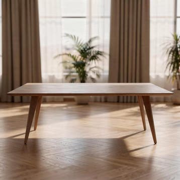 Tafel Rechthoekig Eikenhout  I 300x100, Huis en Inrichting, Tafels | Eettafels, Nieuw