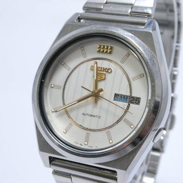 Seiko - Seiko 5 Automatic Day-Date - Zonder minimumprijs -