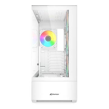 Sharkoon AK6 RGB ATX Wit, Computers en Software, Verzenden, Nieuw