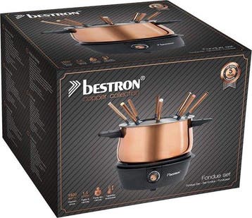 Bestron Fondueset Elektrisch AFD850CO - 1500W - 1,5L voor 8, Verzenden, Nieuw