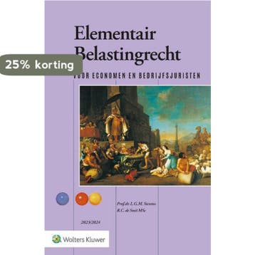Elementair Belastingrecht / 2023/2024 9789013172416, Verzenden, Gelezen